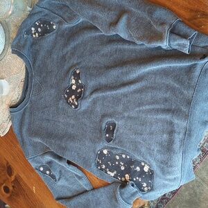 Upcycled Patchwork Sweatshirt